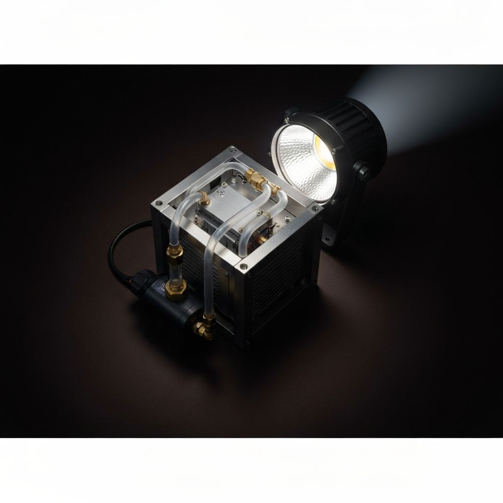 Foco Lapromar con refrigeración líquida